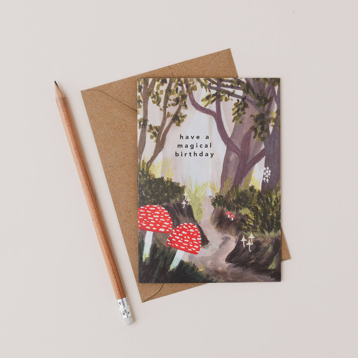 Have a Magical Birthday Woodland Greetings Card