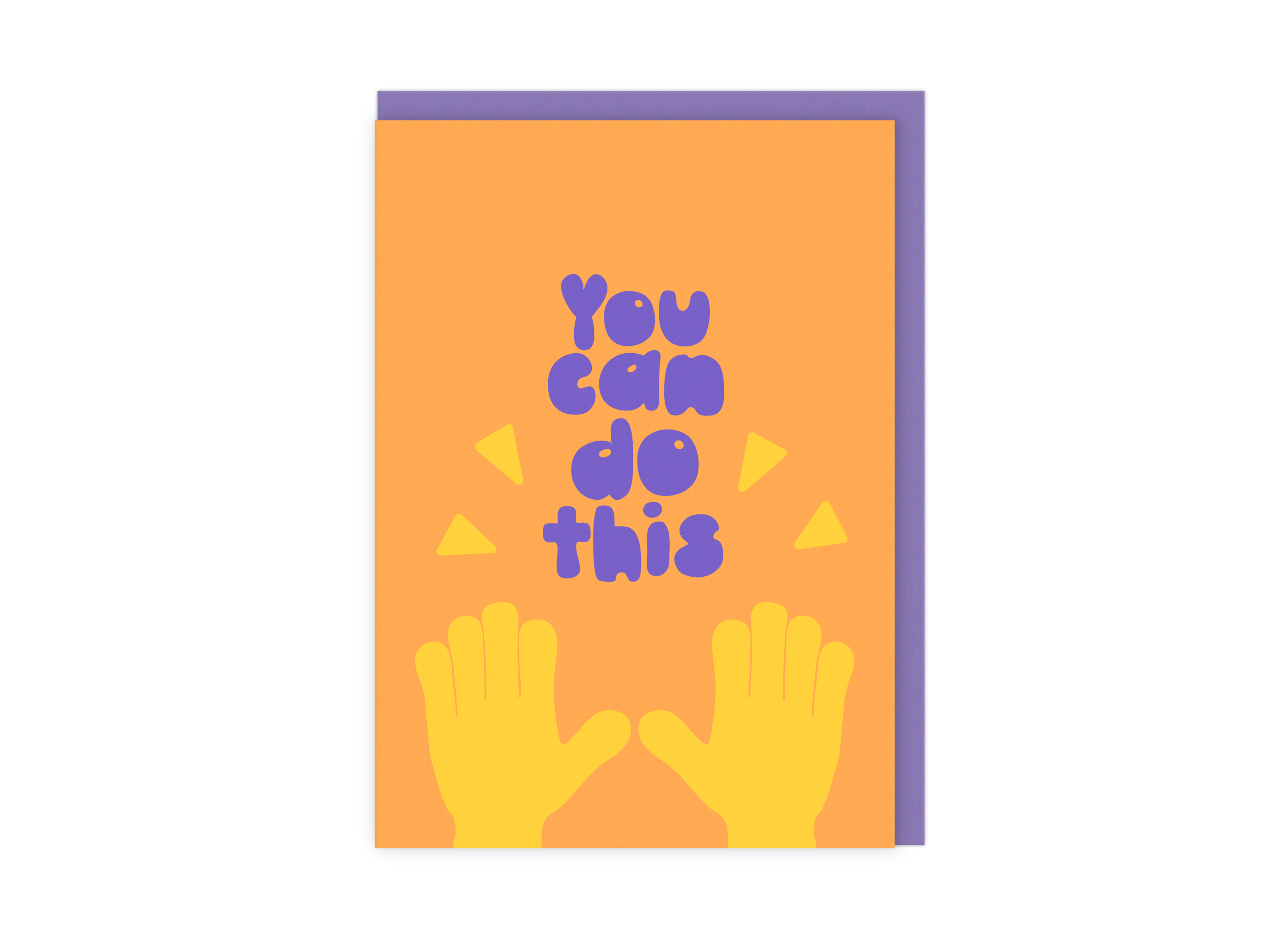 You Can Do This | Modern Neon Encouragement Greetings Card