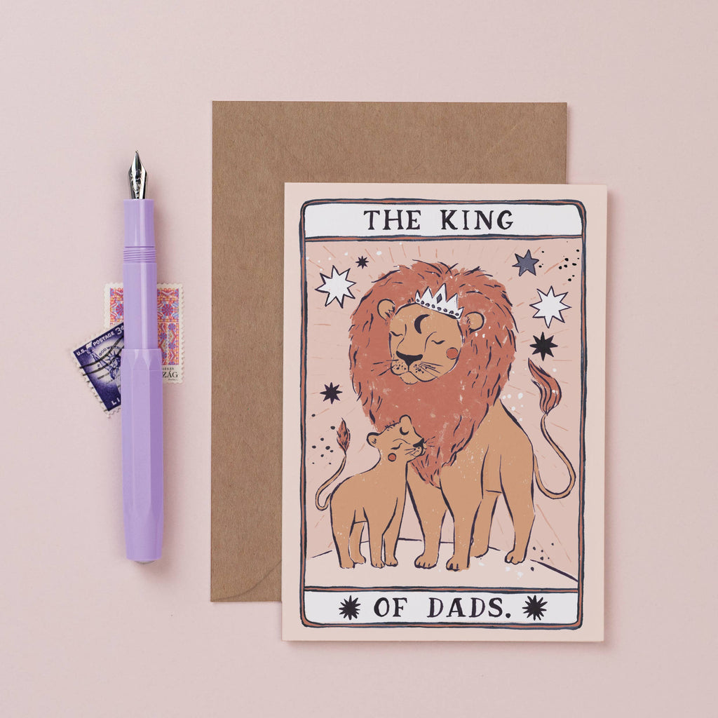 KING OF DADS CARD