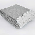 DIAMOND SLATE GREY BLANKET