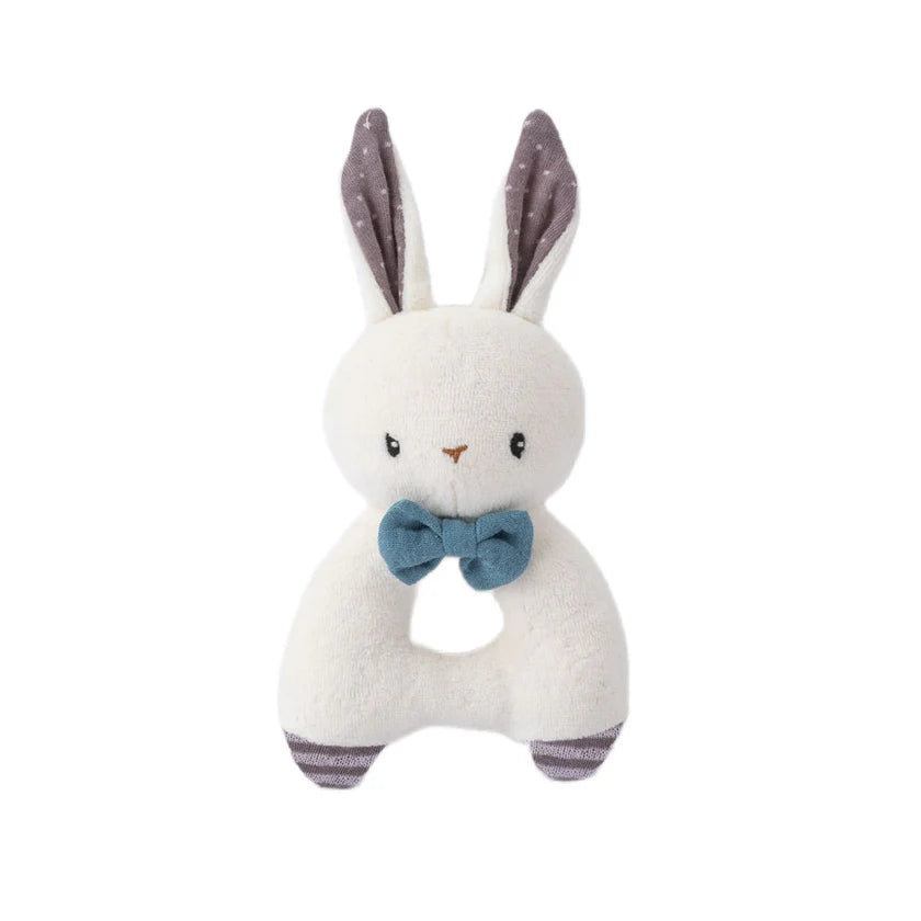 ORGANIC COTTON RABBIT RATTLE