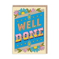 WELL DONE LETTERING CARD