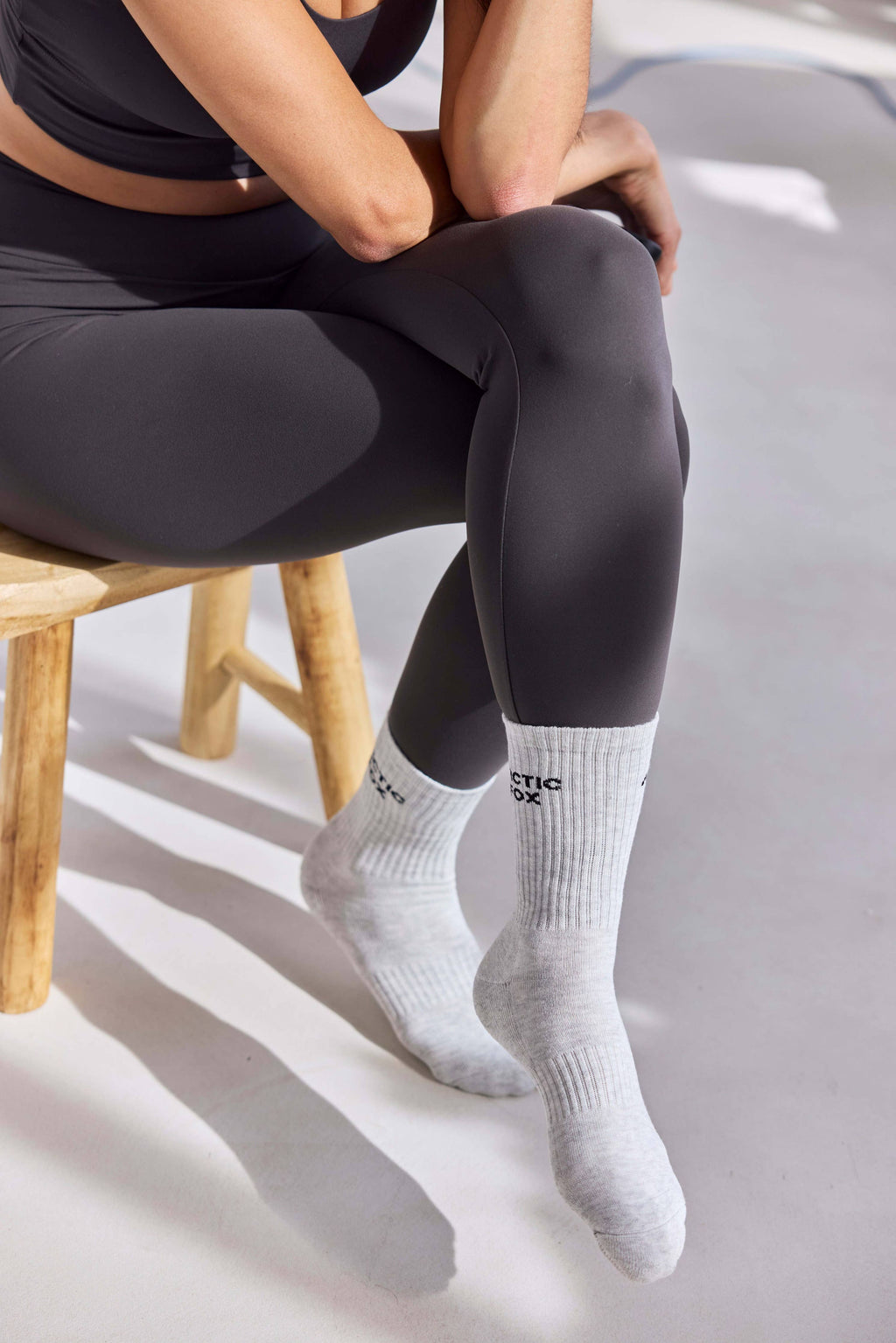Sporty Socks | 100% Bamboo | Grey