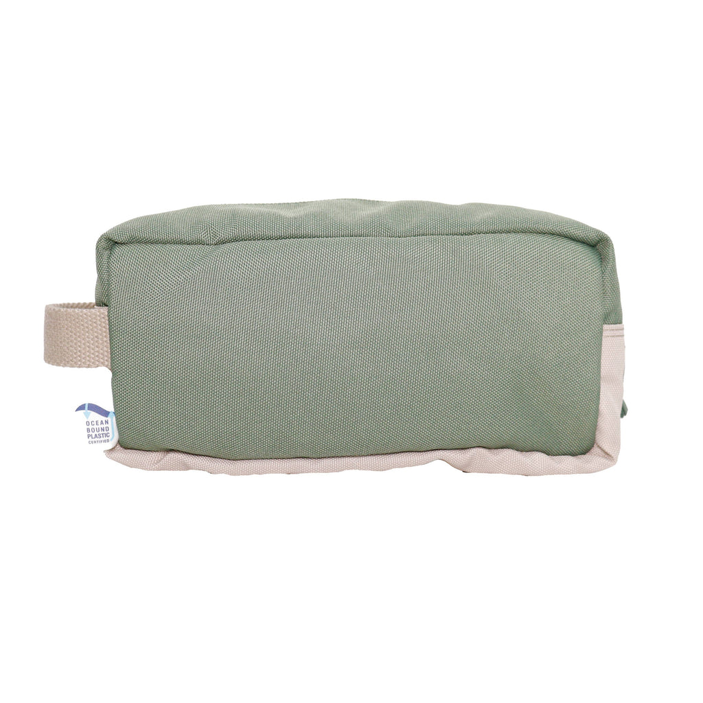 Cosmetics/Stationery Bag | Recycled Ocean Plastic | Green