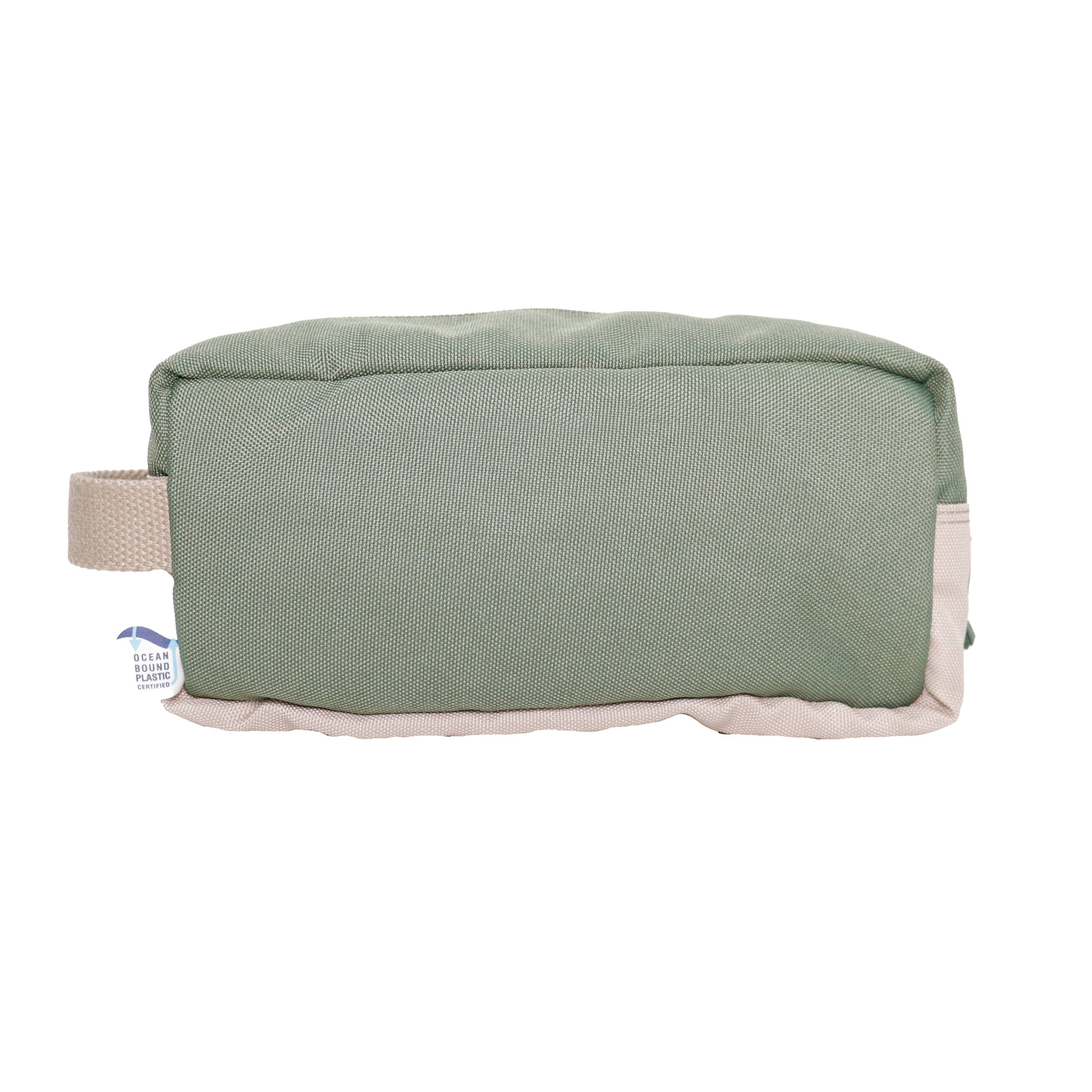 Cosmetics/Stationery Bag | Recycled Ocean Plastic | Green