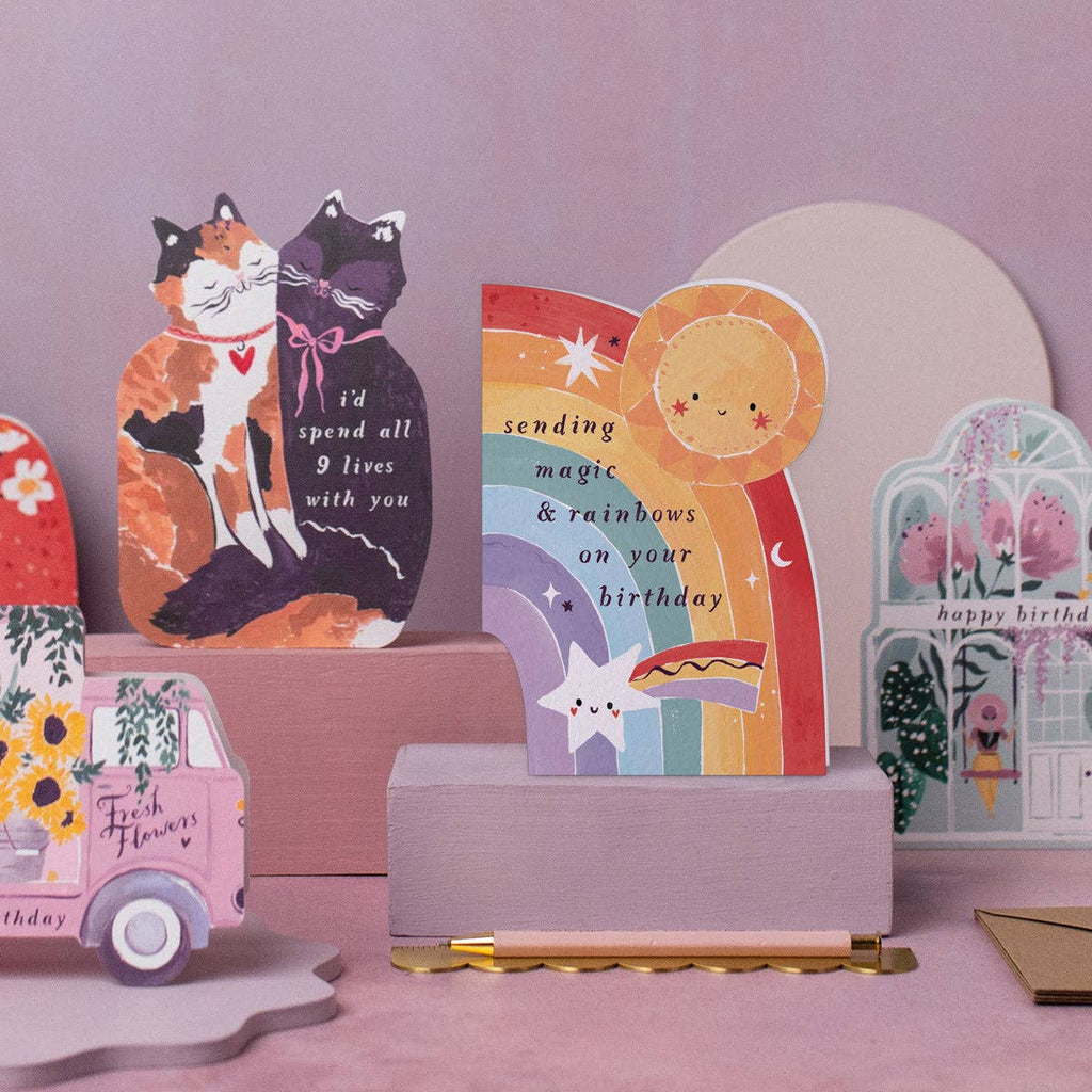 RAINBOW BIRTHDAY CARD
