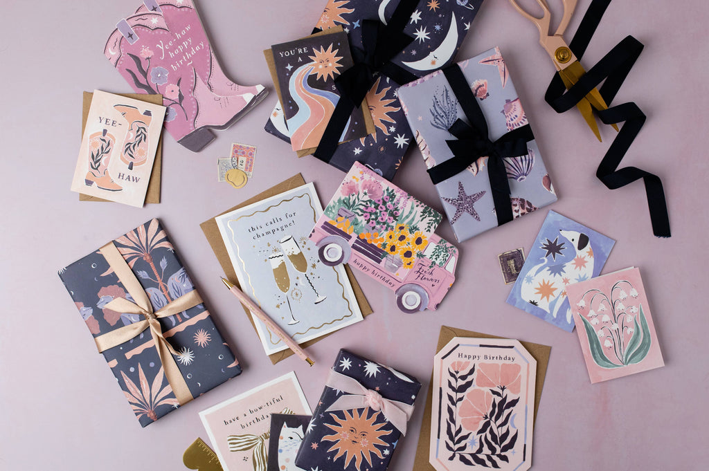 Starry Dog Mini Card | Mini Greeting Cards