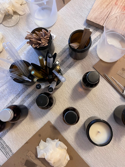 CANDLE MAKING WORKSHOP AT FLEUR DE LYS