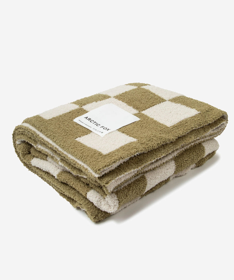 THE TEDDY THROW, GREEN