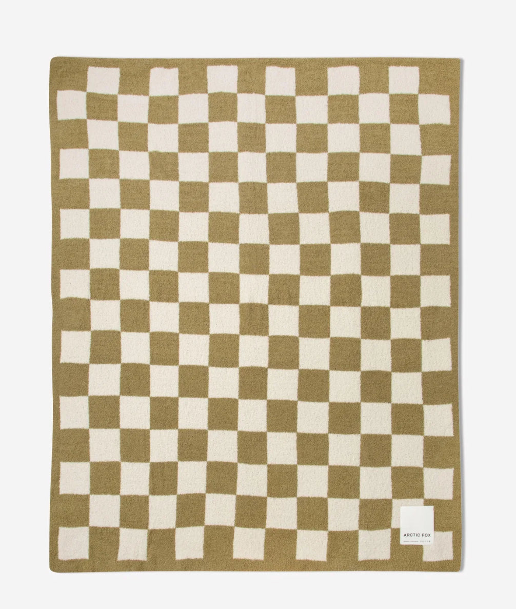 THE TEDDY THROW, GREEN