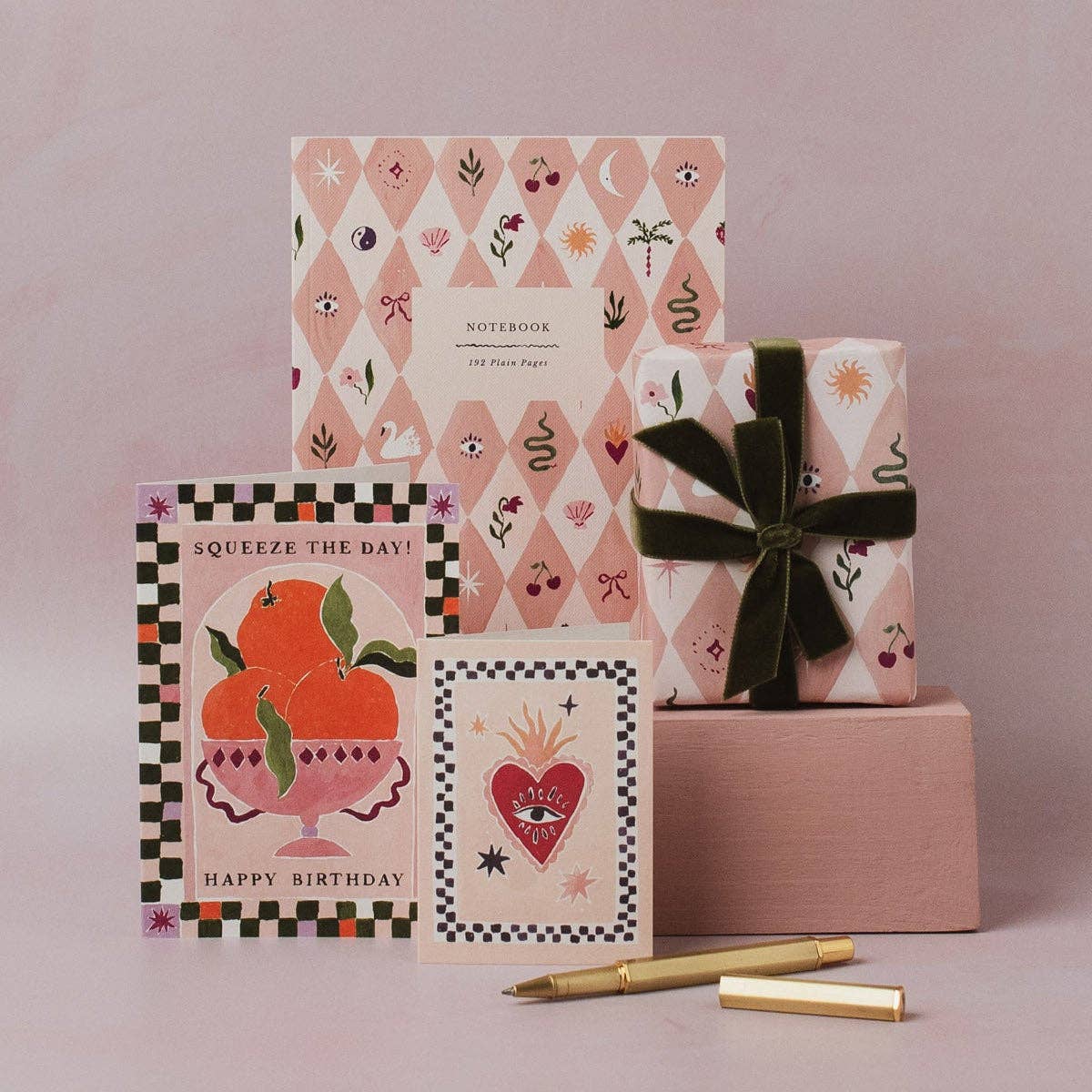 Squeeze The Day Oranges Card | Birthday Cards
