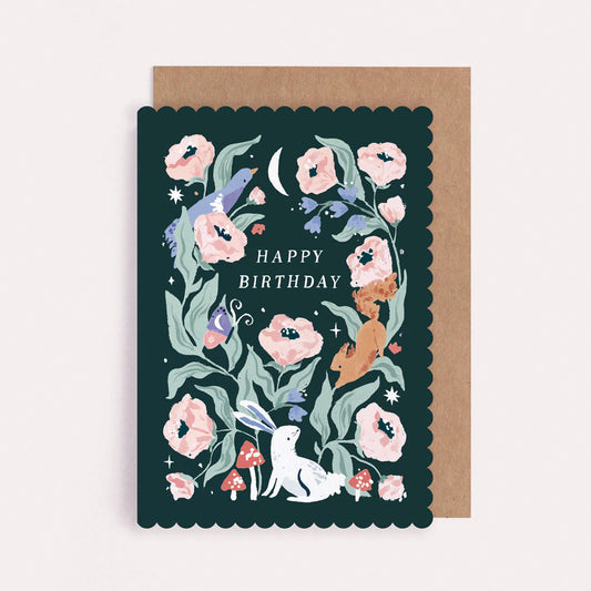 WOODLAND BIRTHDAY CARD