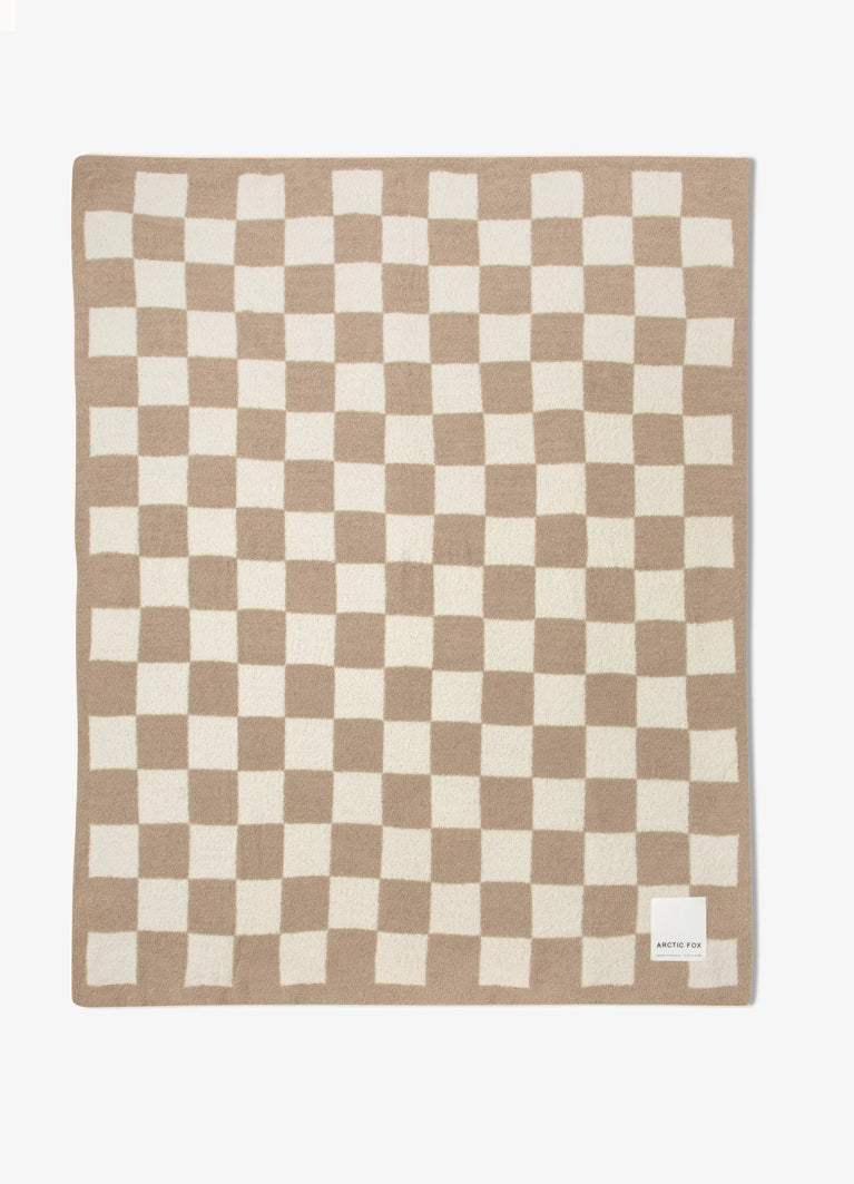 THE TEDDY THROW, BEIGE