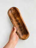 LARGE WOODEN INCENSE HOLDER