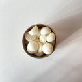 Handcrafted Calm scented wax melts by The Artibus Yard, made in small batches in Warwickshire, with notes of amber, sage and lavender in eco-friendly packaging