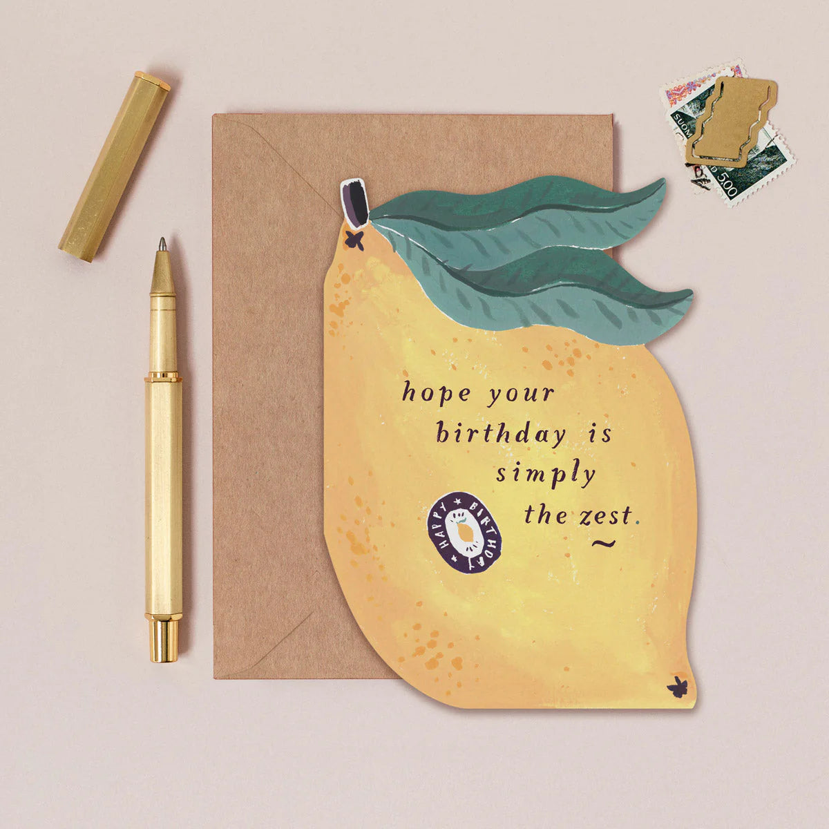 THE ZEST BIRTHDAY CARD