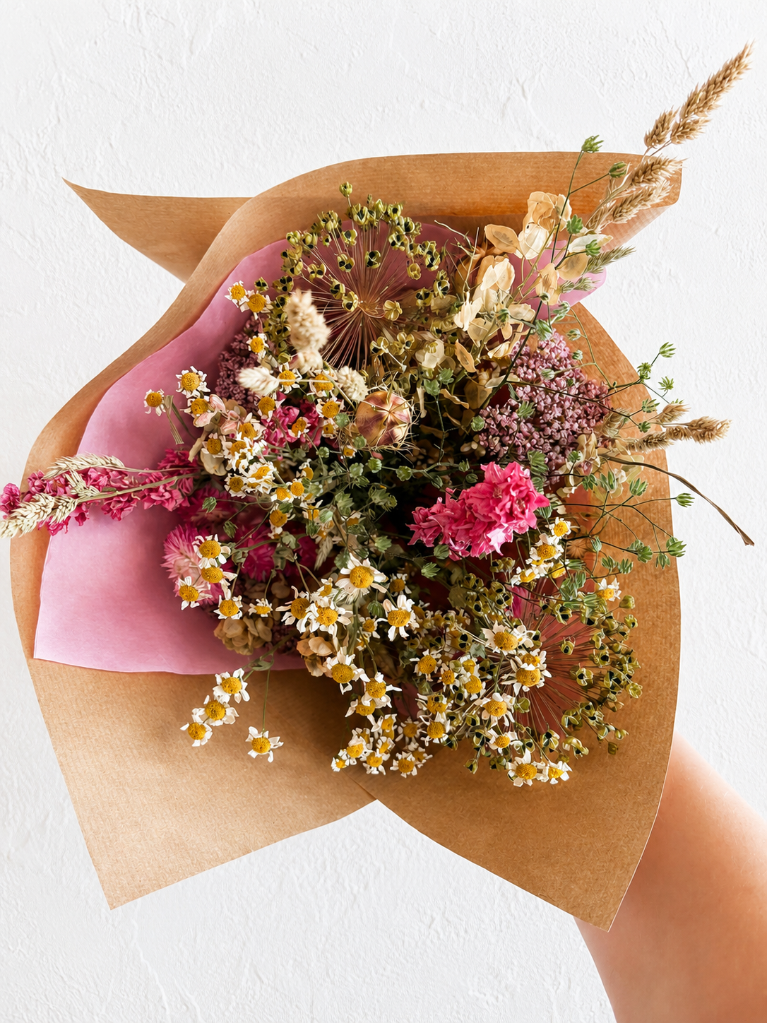 Locally Grown Natural Dried Flowers - click & collect/in-store only