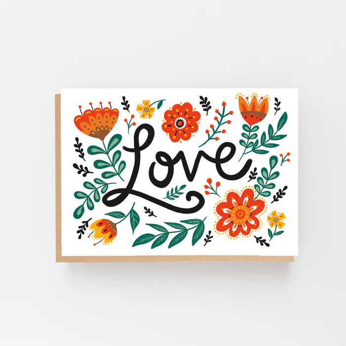 LOVE, FOLK CARD