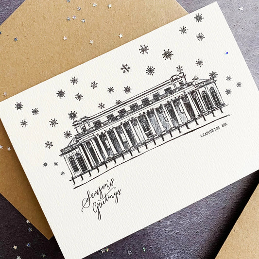 'Royal Pump Room & Baths' Christmas Card