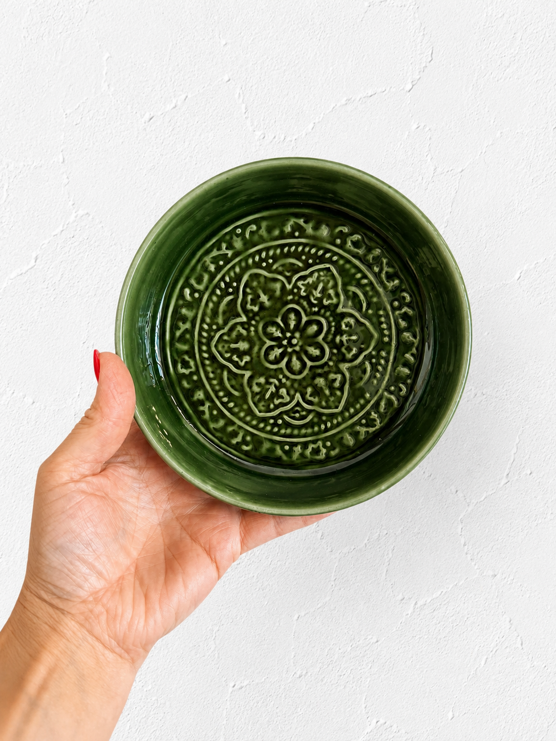 ENAMEL DISH 17CM