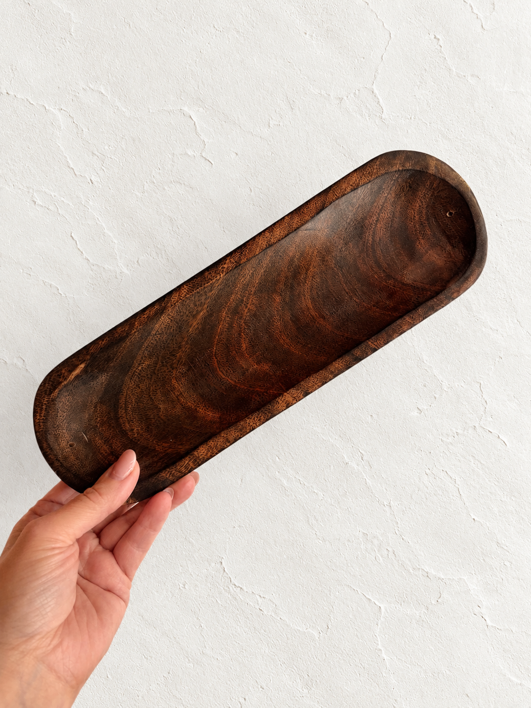 DUAL WOODEN INCENSE HOLDER