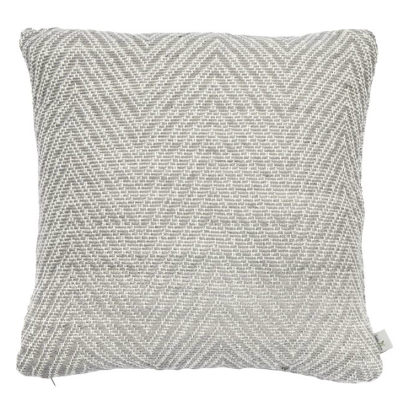 Herringbone Cushion, Grey