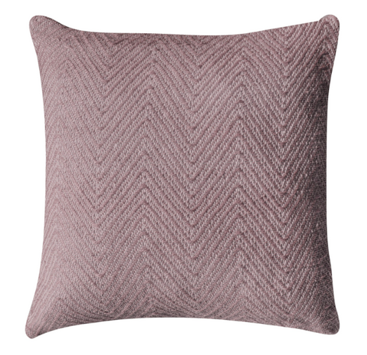 Herringbone Cushion, Blush
