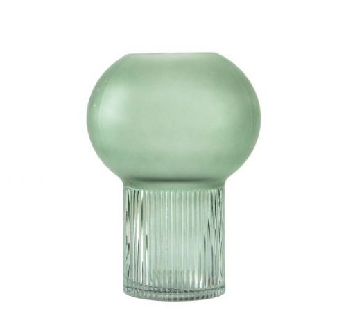 Retro Vase, Green