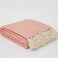 HERRINGBONE CORAL BLANKET
