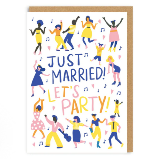 JUST MARRIED CARD