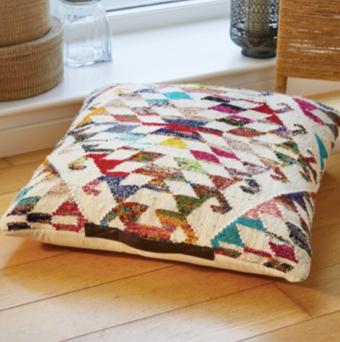 GEOMETRIC FLOOR CUSHION