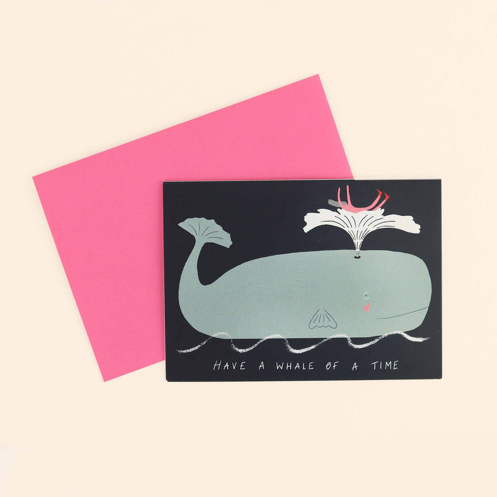 Have a Whale of a Time Greeting Card