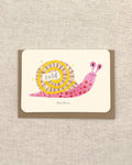 New Home Snail Greetings Card