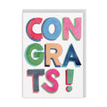 CONGRATS LETTERING CARD