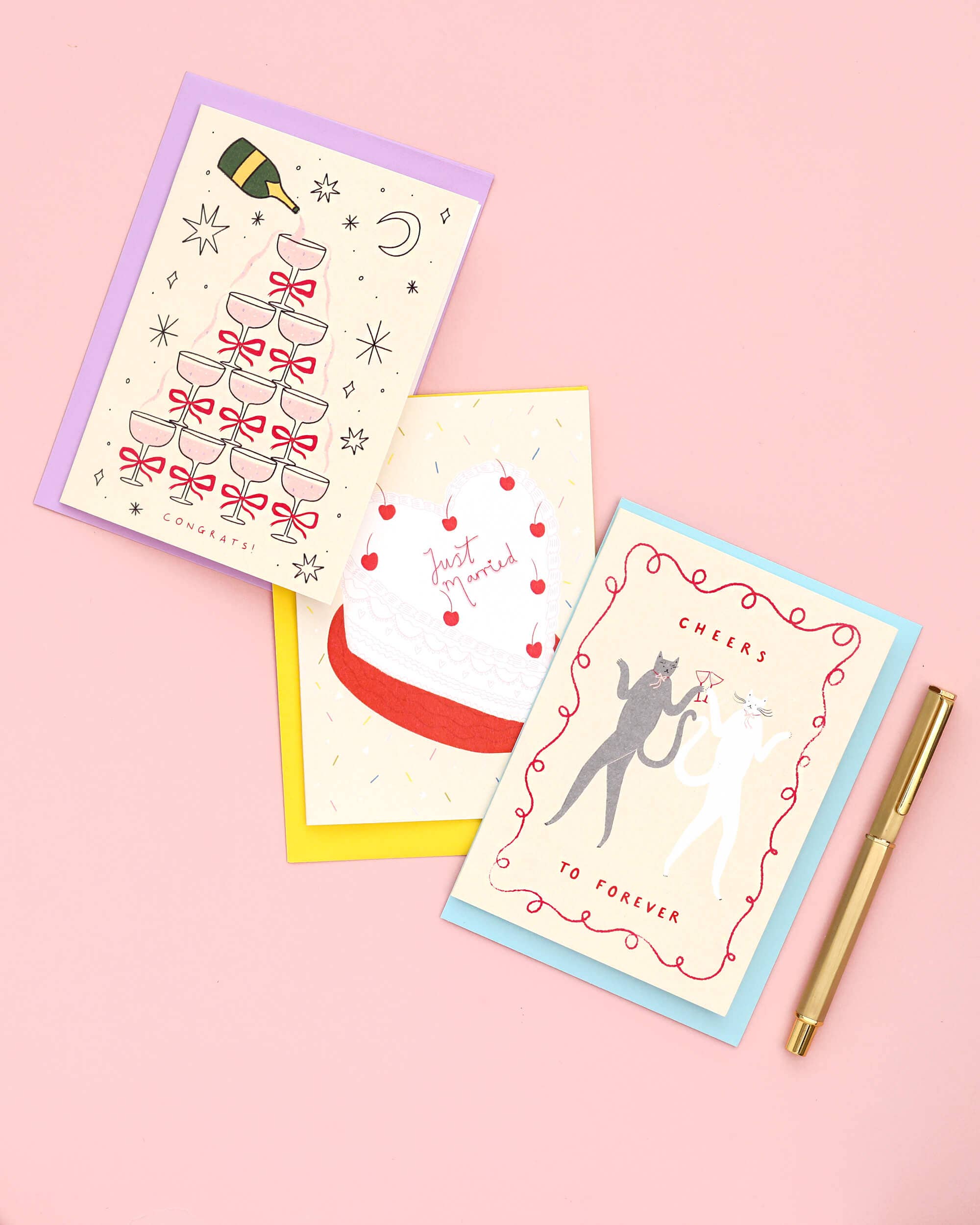 Champagne Congratulations Card