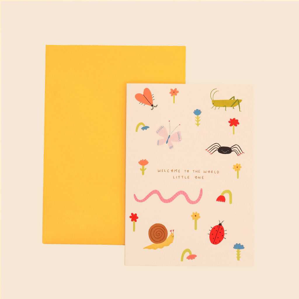 Welcome To The World Card | New Baby Card
