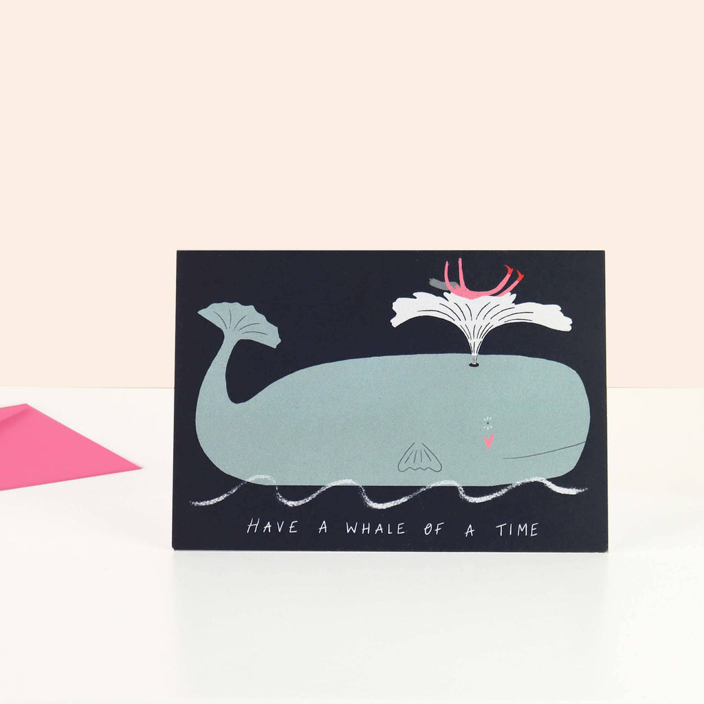 Have a Whale of a Time Greeting Card