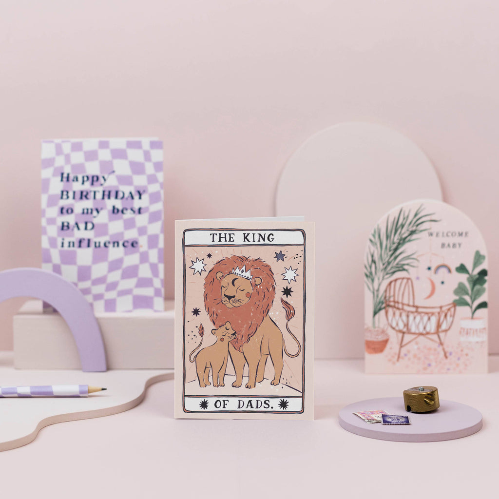KING OF DADS CARD