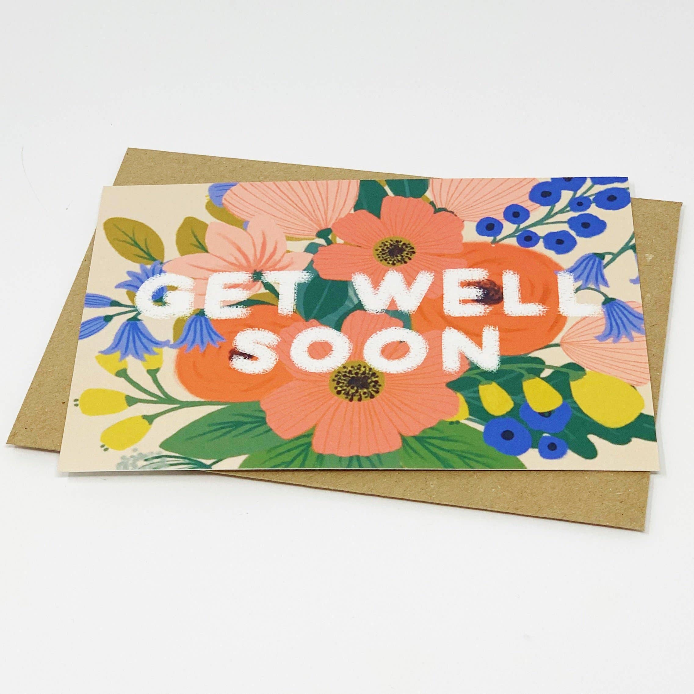 GET WELL SOON CARD