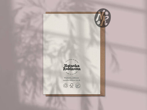 Boots & Wildflowers | A6 Blank Greeting Card