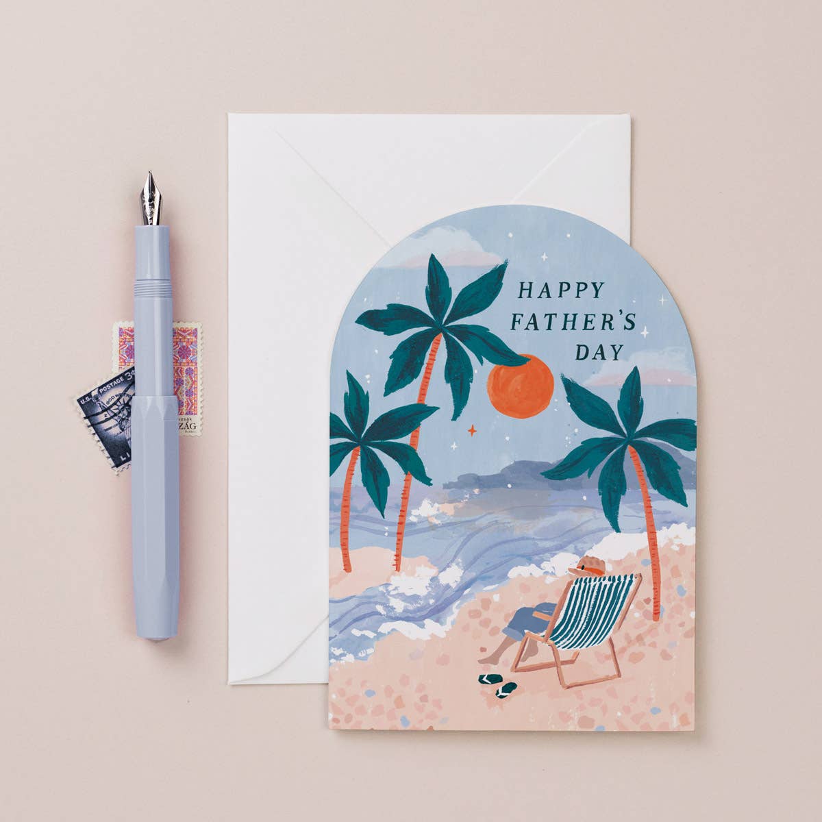 Beach Father's Day Card | Father's Day Cards | Card for Dad