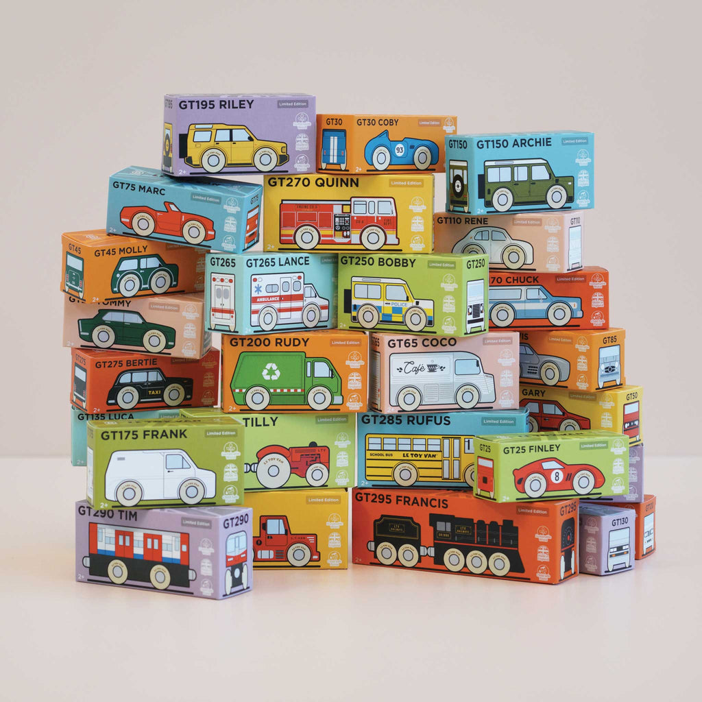Quinn Collectible Wooden Toy Car