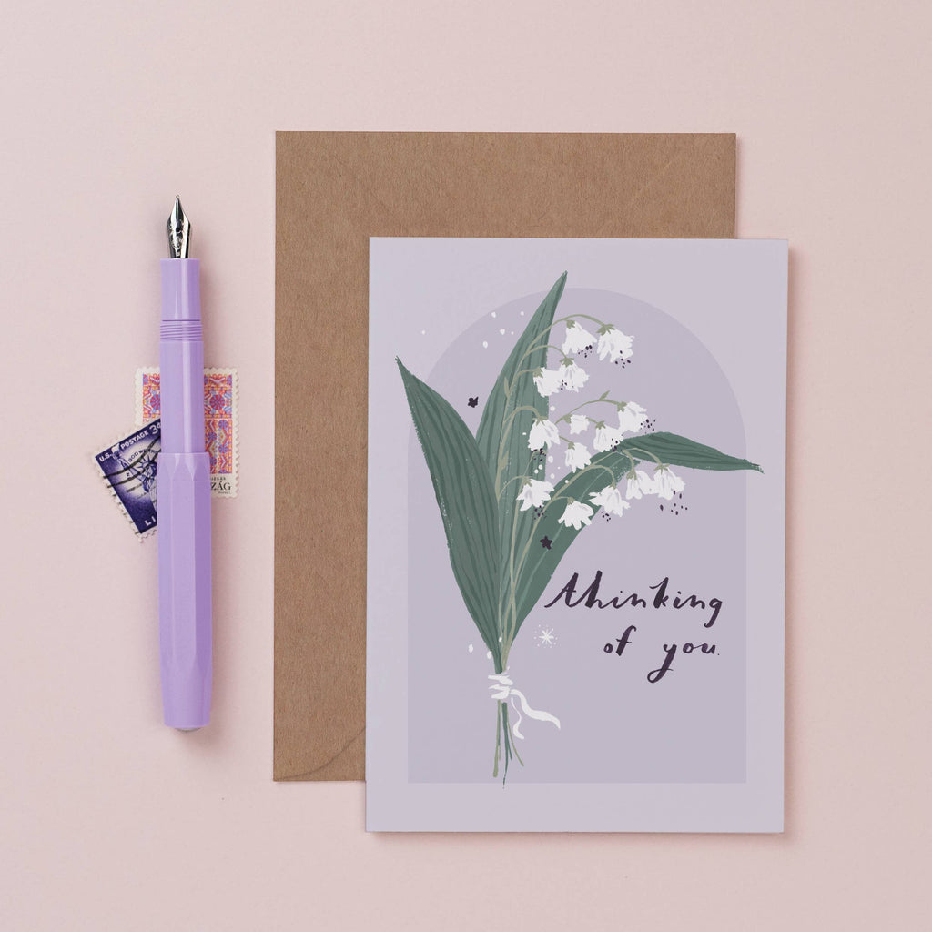 THINKING OF YOU FLOWERS CARD