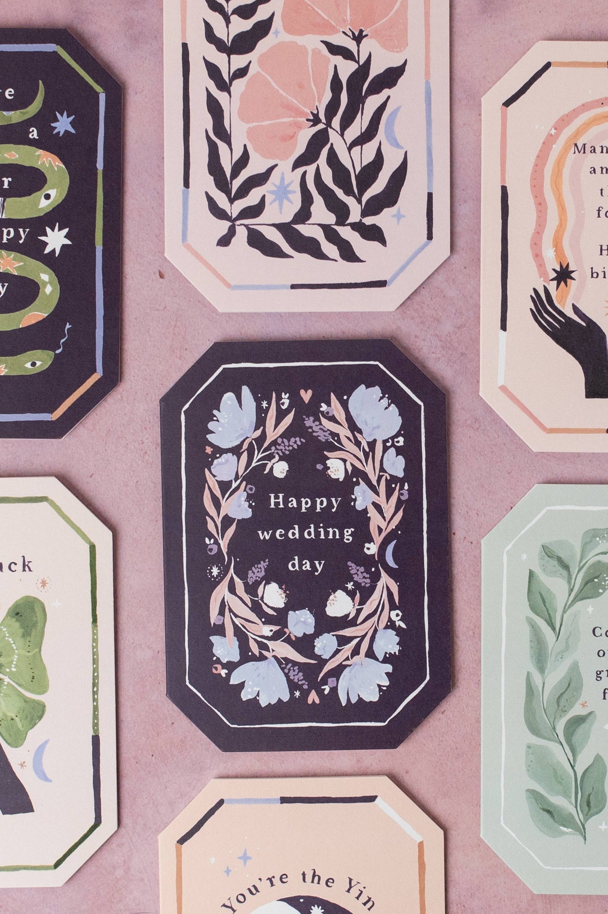 Weeding Shape Card Floral Wedding Card | Shaped Greetings Cards | Wedding Cards – THE ...