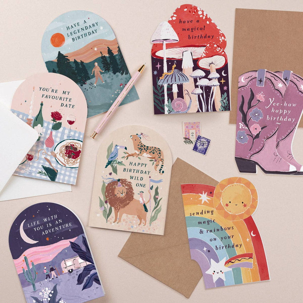 RAINBOW BIRTHDAY CARD
