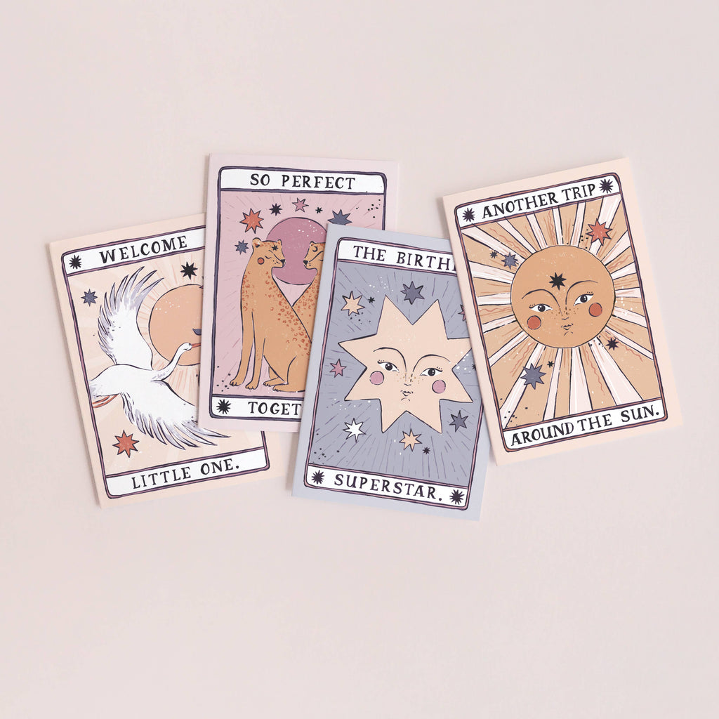 TAROT SUN BIRTHDAY CARD