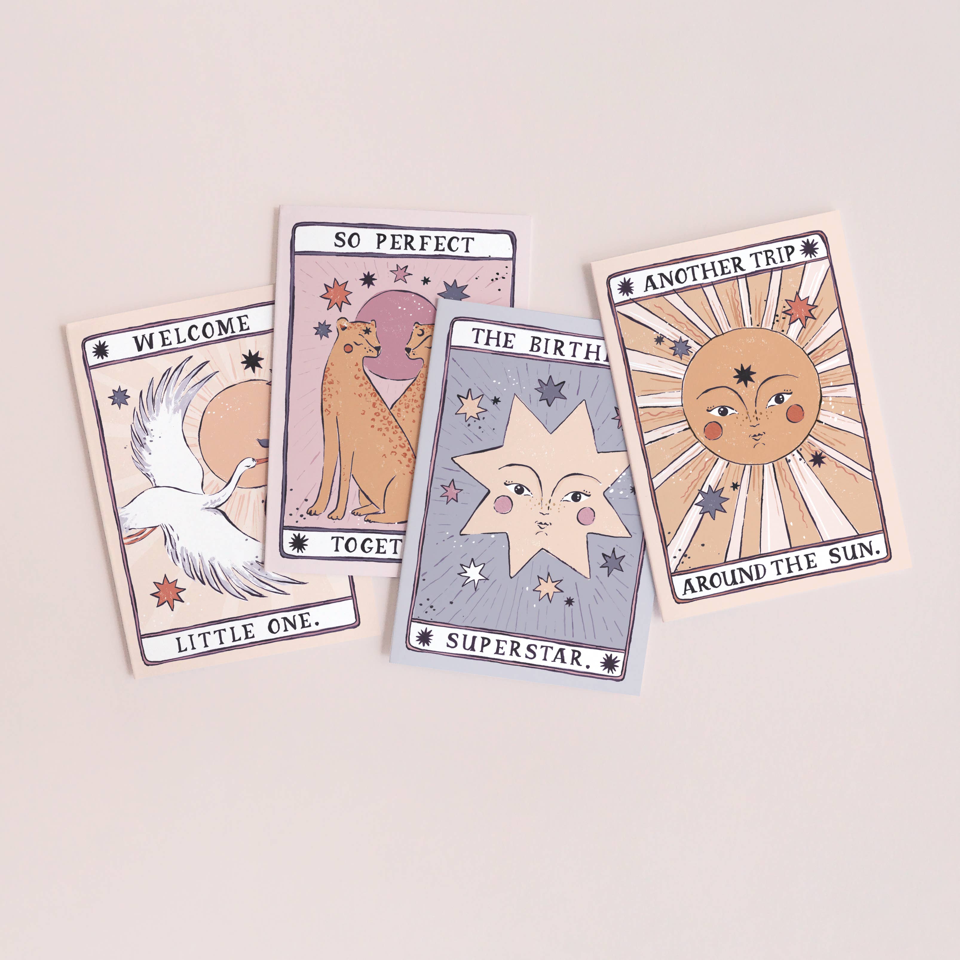 TAROT SUN BIRTHDAY CARD