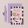 Spicy Margarita Birthday Card | Cocktails Birthday Cards