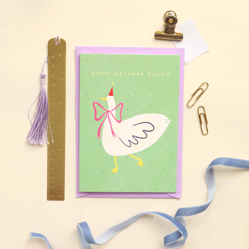 Duck Birthday Card