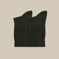 COTTON CREW SOCKS, GREEN